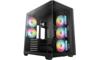 Deepcool CG590U 5F Gaming Midi Tower Κουτί Υπολογιστή με Πλαϊνό Παράθυρο και ARGB Φωτισμό Μαύρο