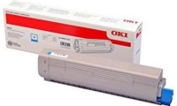 OKI 46471115 Γνήσιο Toner Laser Εκτυπωτή Κυανό