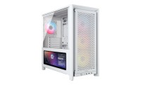Adata Frame 4000D Gaming Midi Tower Κουτί Υπολογιστή με Πλαϊνό Παράθυρο Λευκό