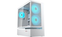 Cougar CFV235 Mesh Gaming Midi Tower Κουτί Υπολογιστή με RGB Φωτισμό Λευκό