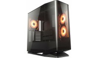 Cougar FV270 Gaming Midi Tower Κουτί Υπολογιστή με Πλαϊνό Παράθυρο και RGB Φωτισμό Μαύρο