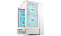 Cougar OmnyX Gaming Midi Tower Κουτί Υπολογιστή με ARGB Φωτισμό Λευκό
