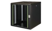 Digitus Επιτοίχια Καμπίνα Rack 12U 60x60x64.3cm Μαύρο 12U-6/6-SW