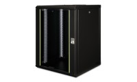Digitus Unique Επιτοίχια Καμπίνα Rack 16U 60x60x82cm Μαύρο 16U-6/6-SW