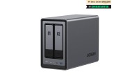 Ugreen DXP2800 NAS Tower με 2 θέσεις για HDD/SSD