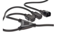 Digitus IEC C14 - IEC C13 Cable 1.7m Μαύρο AK-440400-017-S