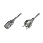 Digitus Schuko - IEC C13 Cable 1.8m Μαύρο AK-440101-018-S