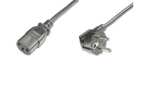 Digitus Schuko - IEC C13 Cable 2.5m Μαύρο AK-440100-025-S