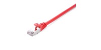 V7 CAT6 Ethernet Shielded STP 03M Red