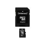 Intenso microSDHC 8GB Class 10 with Adapter