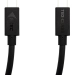 i-tec Cable USB-C Thunderbolt 3/4 male Μαύρο 1.5m (TB3CBL150CM)