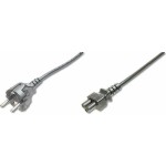 Digitus Schuko - IEC C5 Cable 1.8m Μαύρο (AK-440103-018-S)