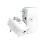 TP-LINK TL-WPA7617 KIT Powerline με Passthrough Πρίζα και Θύρα Gigabit Ethernet