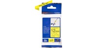Brother TZE-FX631 Ταινία Ετικετογράφου (8m x 12mm) Μαύρο σε Κίτρινο