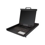 StarTech 8 Port Rackmount KVM Console RKCONS1908K