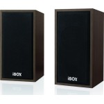 iBox IGLSP1 Ηχεία Υπολογιστή 2.0 με Ισχύ 10W σε Καφέ Χρώμα