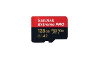 Sandisk Extreme Pro microSDXC 128GB Class 10 U3 V30 A2 UHS-I με αντάπτορα SDSQXCD-128G-GN6MA