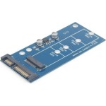 Gembird SATA to M.2 (NGFF) SSD Adapter Card Μπλε (EE18-M2S3PCB-01)