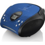 Lenco Φορητό Ηχοσύστημα SCD-24 με CD / MP3 / Ραδιόφωνο σε Μπλε Χρώμα