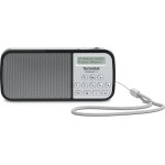 Technisat TechniRadio Ραδιοφωνάκι Επαναφορτιζόμενο DAB+ με USB Ασημί Silver
