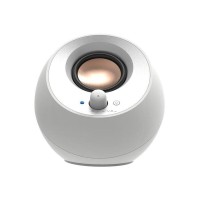 Creative Pebble V3 Ηχεία Υπολογιστή 2.0 με Bluetooth και Ισχύ 8W σε Λευκό Χρώμα