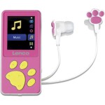 Lenco Xemio-560PK MP3 Player (8GB) με Οθόνη TFT / LCD 1.8" Ροζ