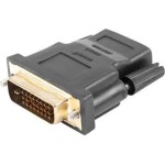 Lanberg DVI-D male - HDMI female (AD-0010-BK)
