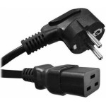 Cablexpert Schuko - IEC C19 Cable 1.8m Μαύρο (PC-186-C19)