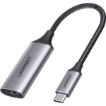 Ugreen Μετατροπέας Thunderbolt 3 male σε HDMI female Γκρι (70444)