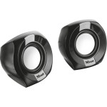Trust Polo Compact 2.0 Ηχεία Υπολογιστή 2.0 με Ισχύ 4W σε Μαύρο Χρώμα
