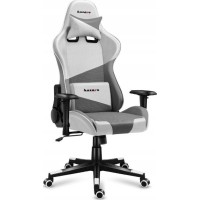 Huzaro Force 6.2 Καρέκλα Gaming Δερματίνης με Ρυθμιζόμενα Μπράτσα Γκρι