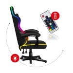 Huzaro Force 4.4 RGB Καρέκλα Gaming Μαύρη