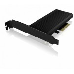 Icy Box M.2 PCIe Gen 4.0x4 To PCIe Gen 4.0x4 With Heat Sink Μαύρο (IB-PCI208-HS)