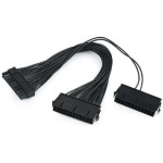 Gembird 24-Pin ATX (m) - 24-Pin ATX (f) Cable 0.3m Μαύρο