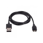 Akyga Charging Cable Μαύρο (Garmin Fenix 6 / 5 / VivoActive 3 / 4)
