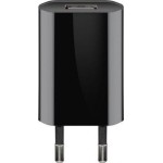 Goobay Φορτιστής Χωρίς Καλώδιο με Θύρα USB-A 5W Μαύρος (44949)