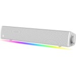 Creative Sound Blaster GS3 Ασύρματα Ηχεία Υπολογιστή 2.0 με RGB Φωτισμό και Bluetooth Ισχύος 24W σε Λευκό Χρώμα
