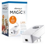 Devolo Magic 1 LAN 1-1-1 (DE) Powerline για Ενσύρματη Σύνδεση με Passthrough Πρίζα και Θύρα Gigabit Ethernet