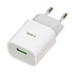 iBox Φορτιστής Χωρίς Καλώδιο με Θύρα USB-A και Καλώδιο micro USB 12W Λευκός (C-41)