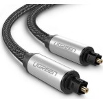 Ugreen Optical Audio Cable TOS male - TOS male Μαύρο 1.5m