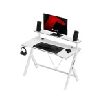Huzaro Hero 1.9 Γραφείο Gaming Λευκό