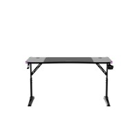 Huzaro Hero 3.6 RGB LED Gaming Desk Black (140 x 60 x 56-79 cm)