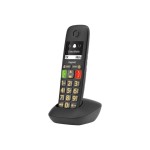 Gigaset E290HX Handset Ασύρματο Τηλέφωνο IP Μαυρο