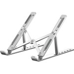 Powertech Βάση Στήριξης για Laptop έως 18" Ασημί (PT-1160)