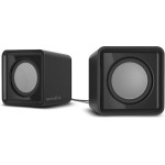 SpeedLink Twoxo Ηχεία Υπολογιστή 2.0 με Ισχύ 5W σε Μαύρο Χρώμα