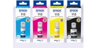 Epson 113 EcoTank 4 Colour Multipack Γνήσιο Πακέτο 4 Μελανιών Εκτυπωτή InkJet