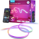 Govee Smart Ταινία LED Neon Rope Light 2 Wi-Fi RGB Φως 3m Neon Flex με Τροφοδοτικό
