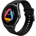  QCY GT S8 Aluminium 46mm Smartwatch με Παλμογράφο Μαύρο