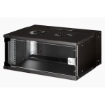 Digitus Επιτοίχια Καμπίνα Rack Μαύρο DN-49201