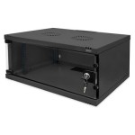 Digitus Soho Series Cabinet Επιτοίχια Καμπίνα Rack 4U 54x40cm Μαύρο DN-38011